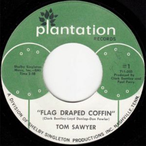 Flag Draped Coffin by Tom Sawyer