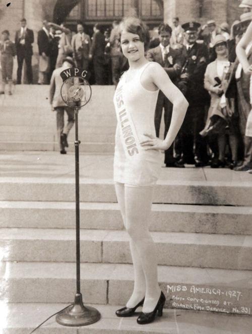 1927's Miss America, sixteen-year-old Lois Delander