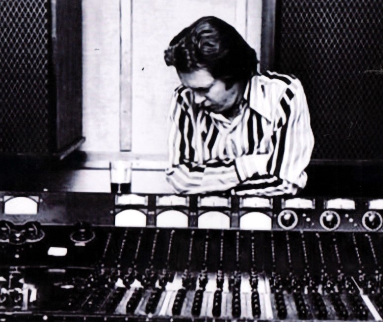 Billy Sherrill in the studio