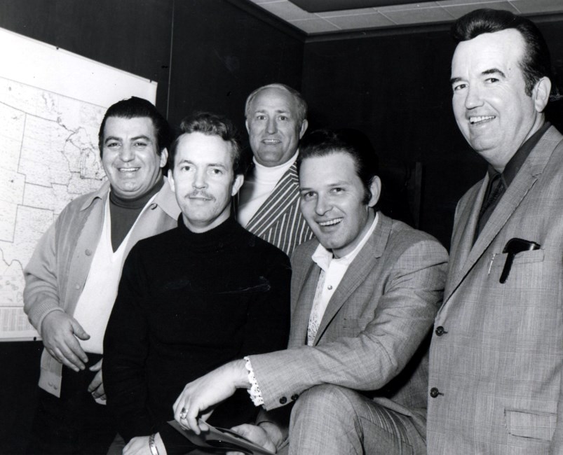 L-R (front): Billy, David Houston, Tillman Franks