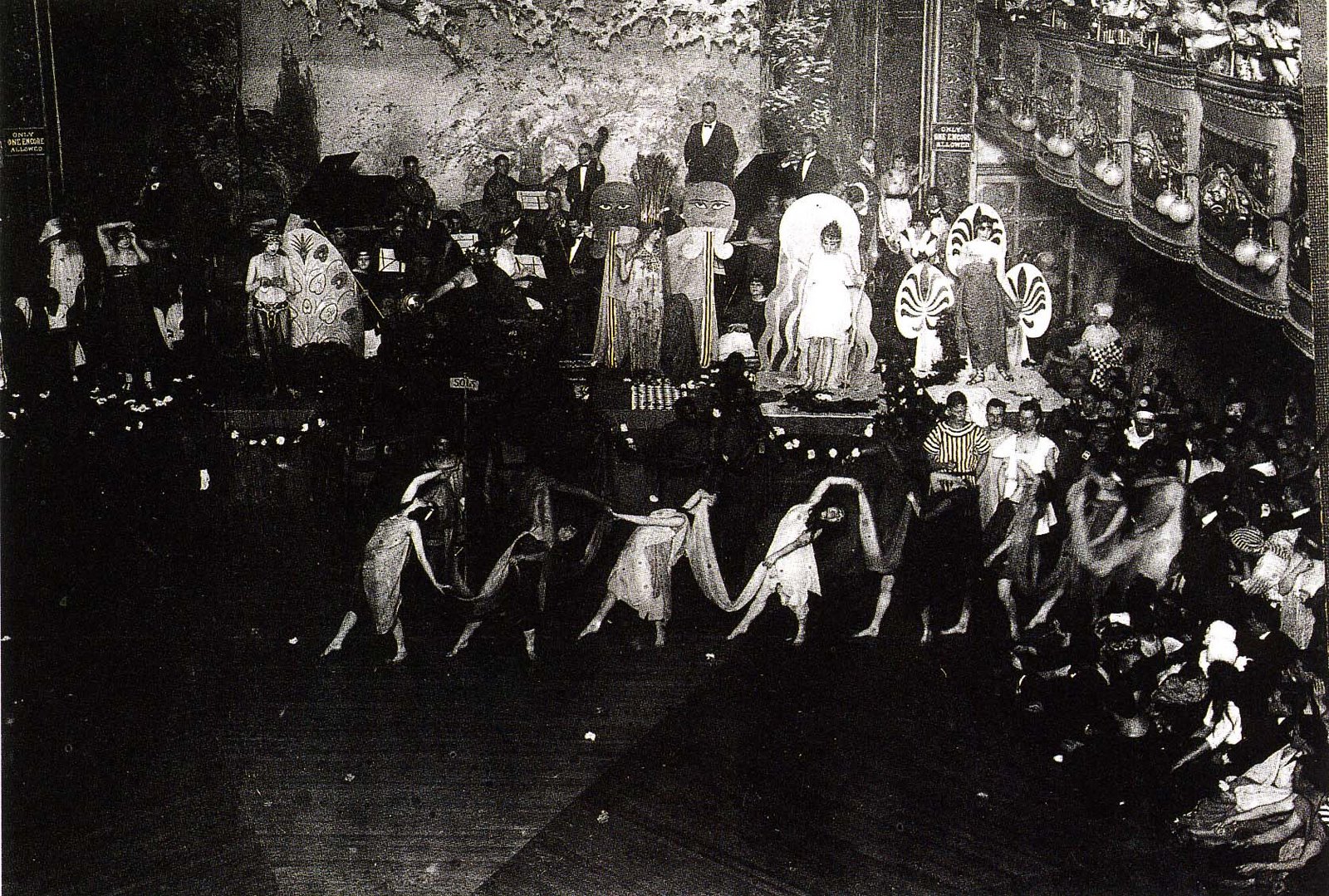 Drag masquerade at NYC's Webster Hall in the 1920s