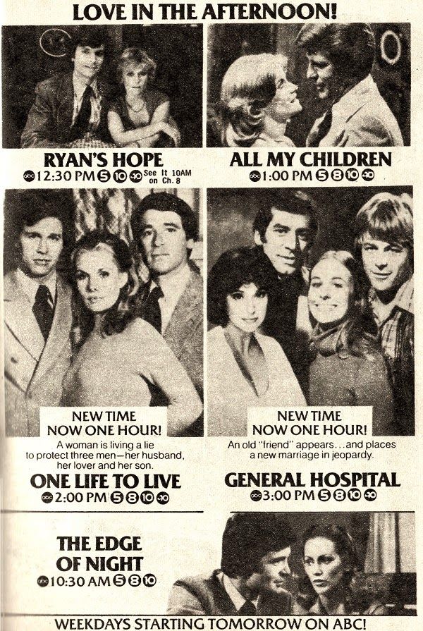 classic ABC soap operas ad