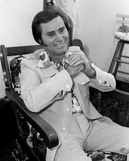 George Jones in a back room at second Possum Holler