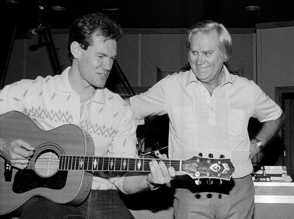 Randy Travis and George Jones